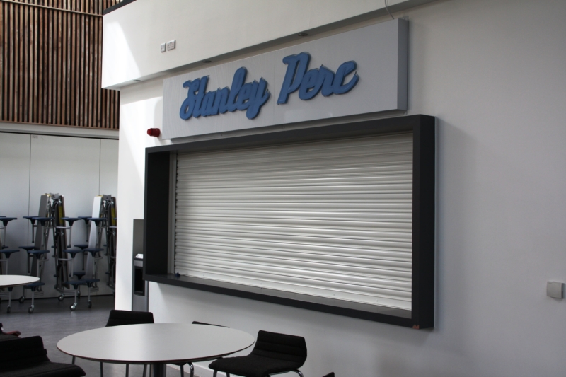 Pyrodor Fireroll fire shutter for battery factory